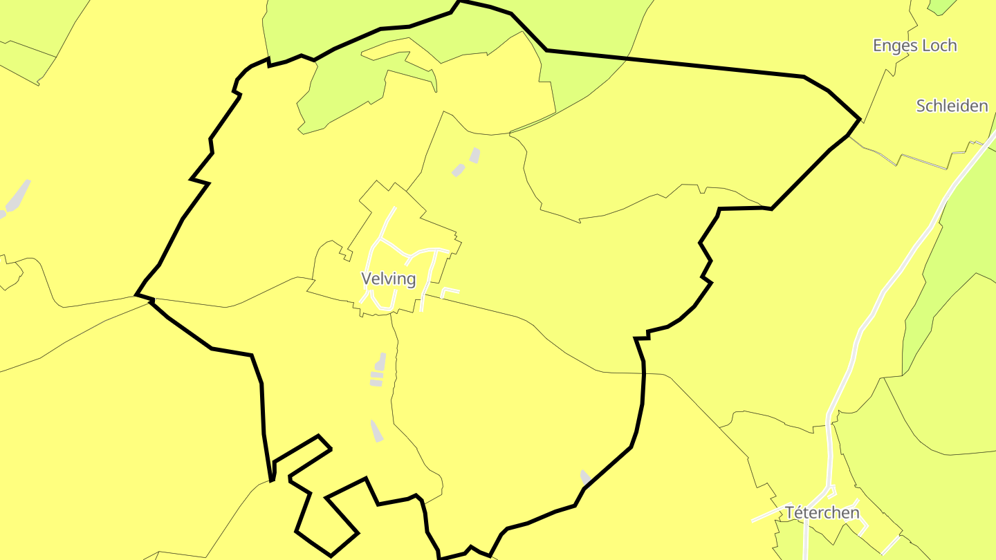 Carte des prix de l'immobilier Velving