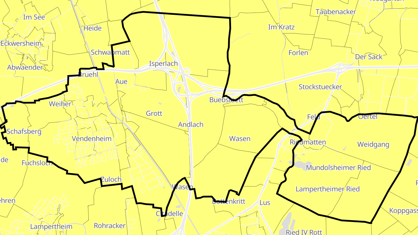 Carte des prix de l'immobilier Vendenheim
