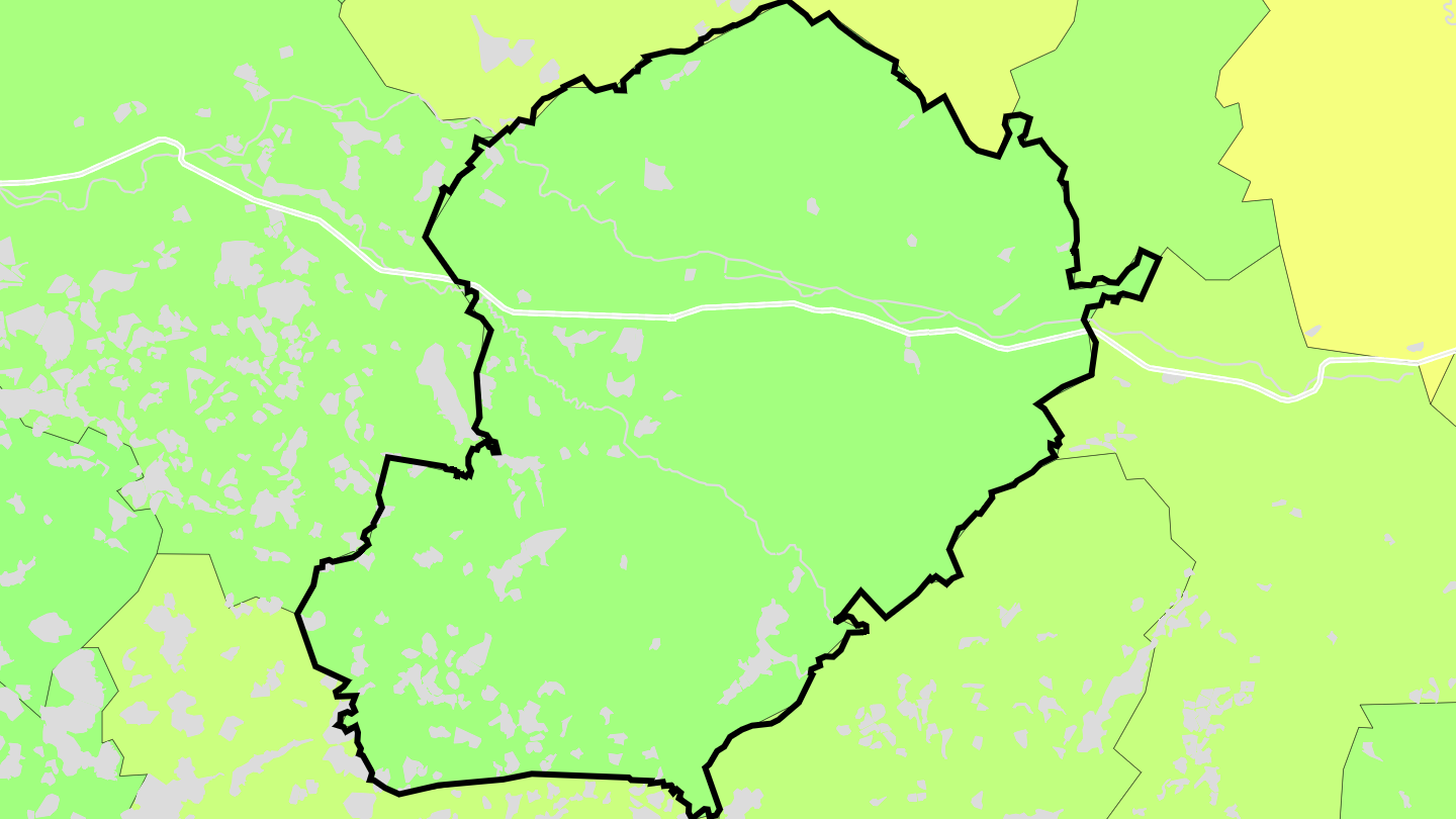 Carte des prix de l'immobilier Vendœuvres