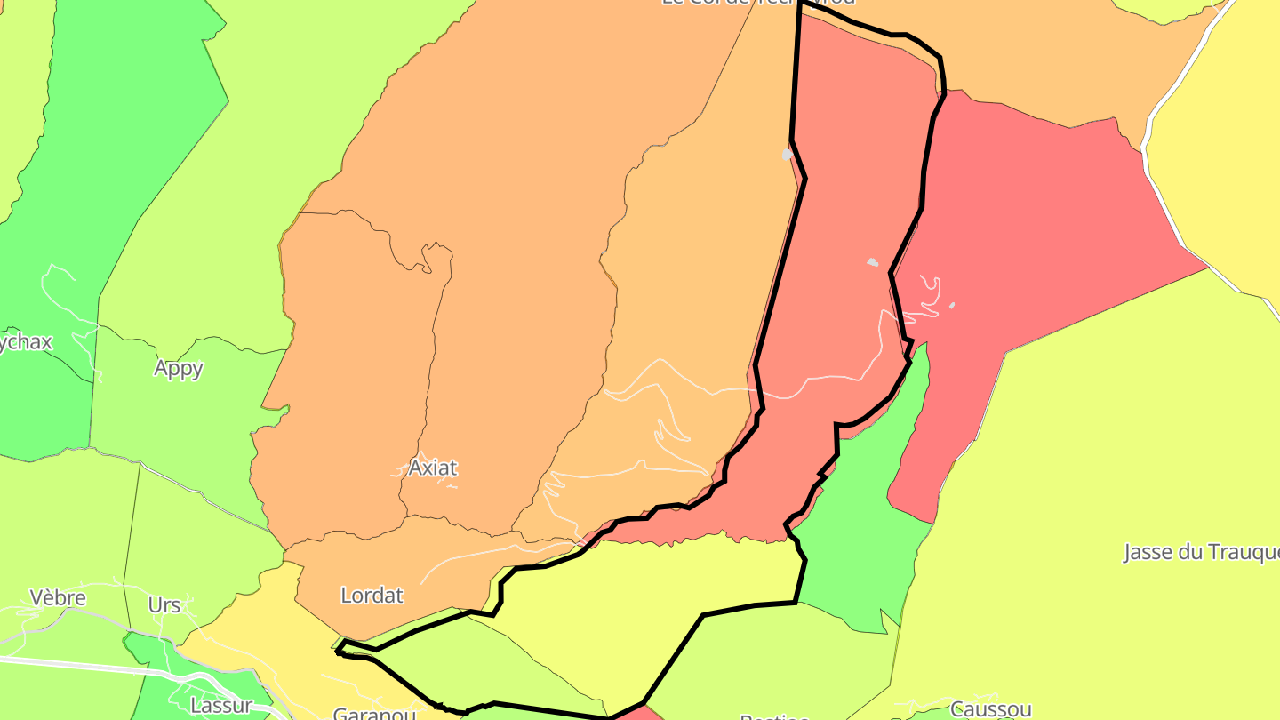 Carte des prix de l'immobilier Vernaux