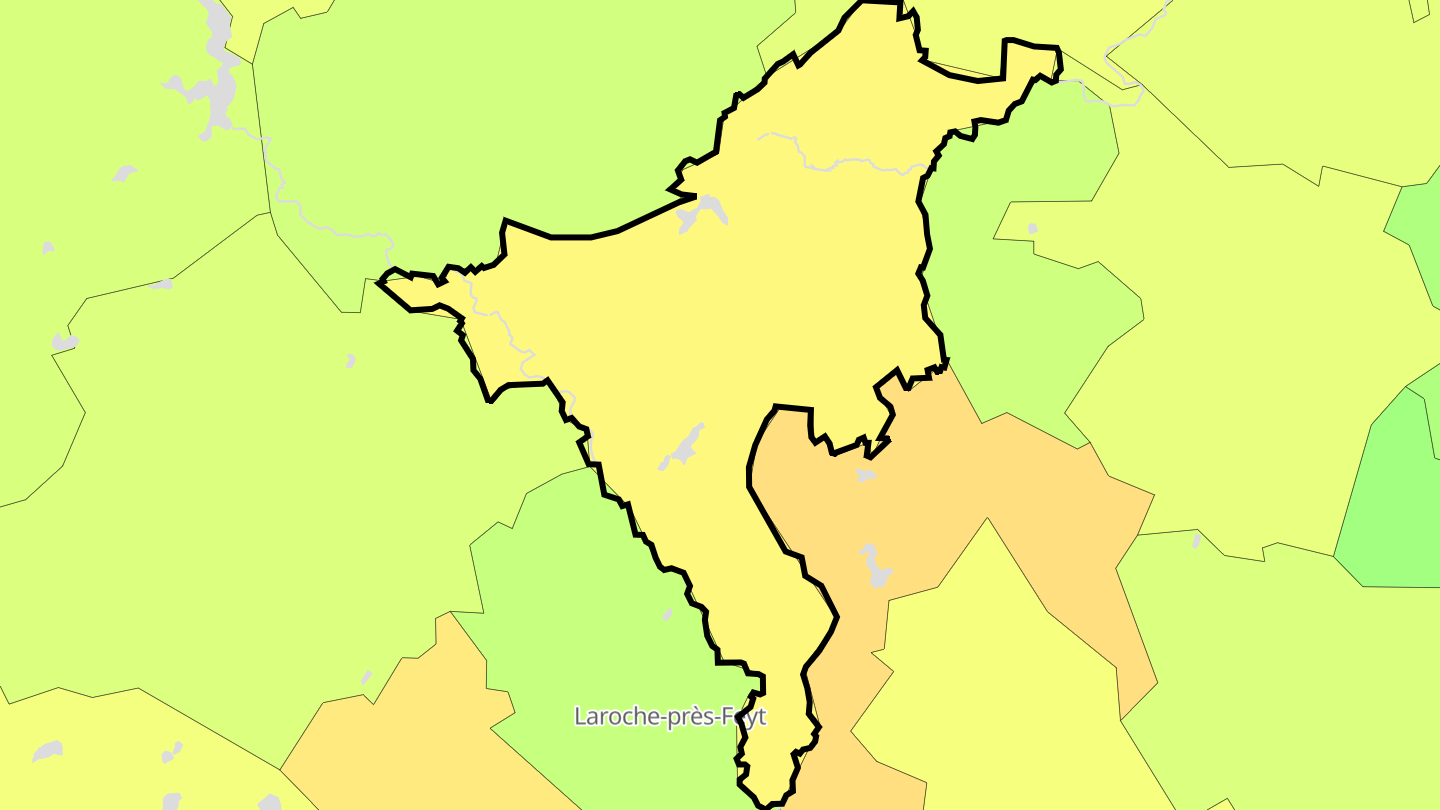 Carte des prix de l'immobilier Verneugheol