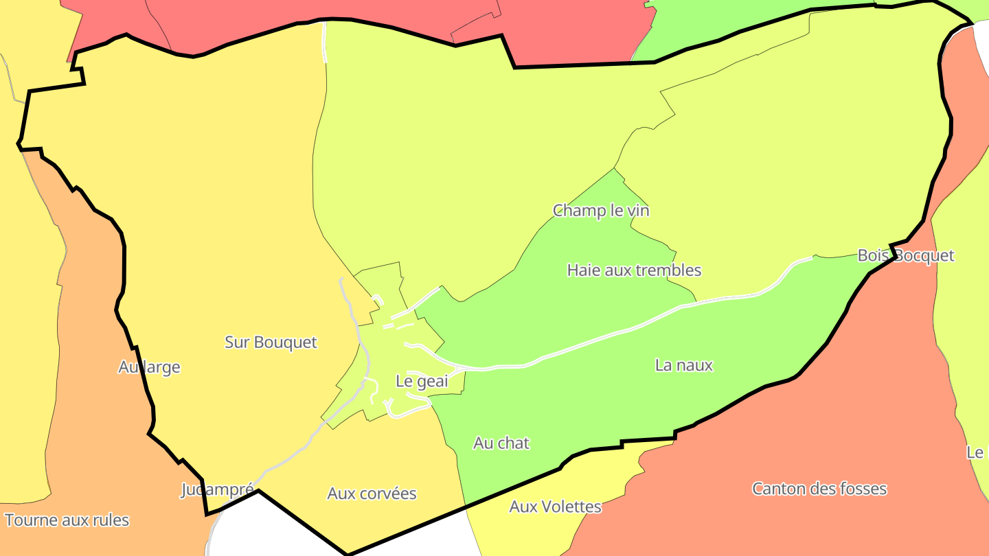 Carte des prix de l'immobilier Verneuil-Petit