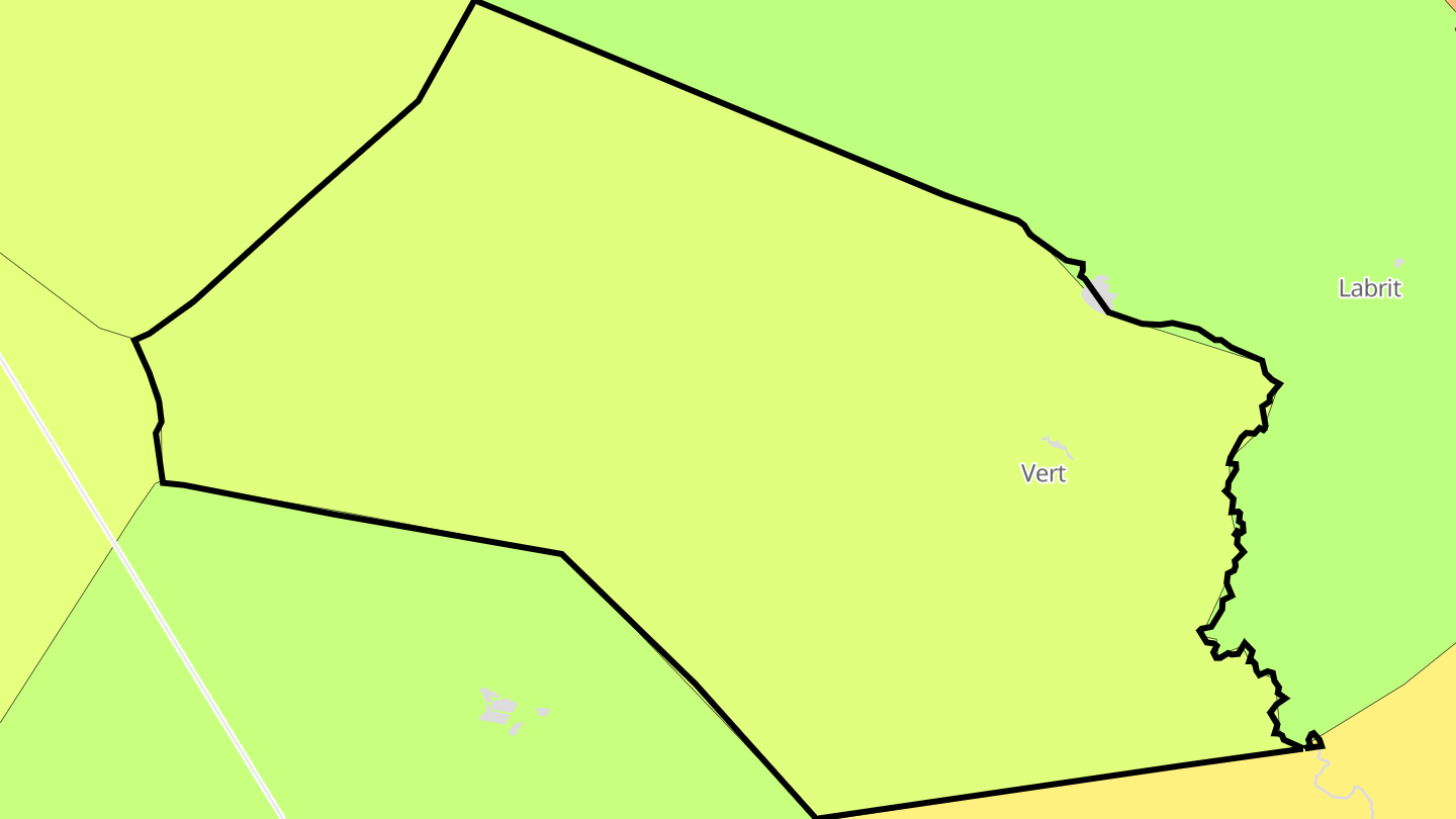 Carte des prix de l'immobilier Vert