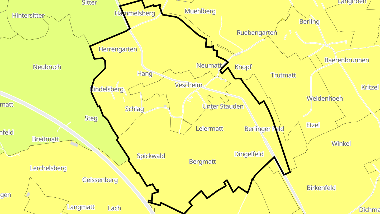 Carte des prix de l'immobilier Vescheim