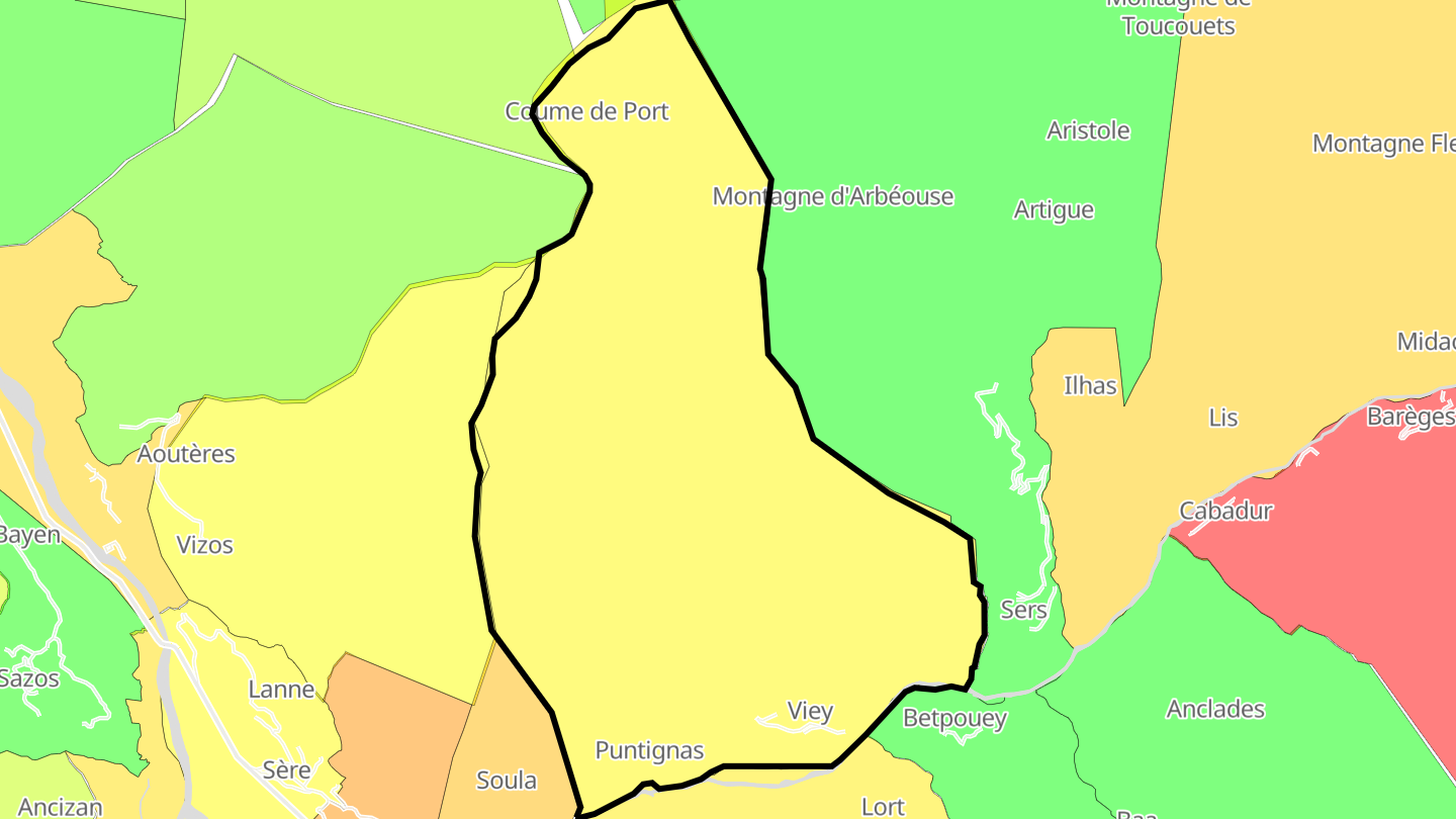 Carte des prix de l'immobilier Viey