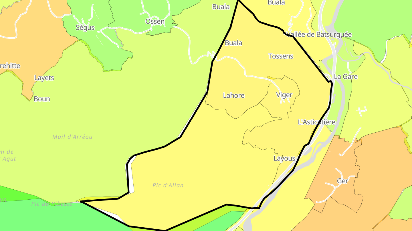 Carte des prix de l'immobilier Viger