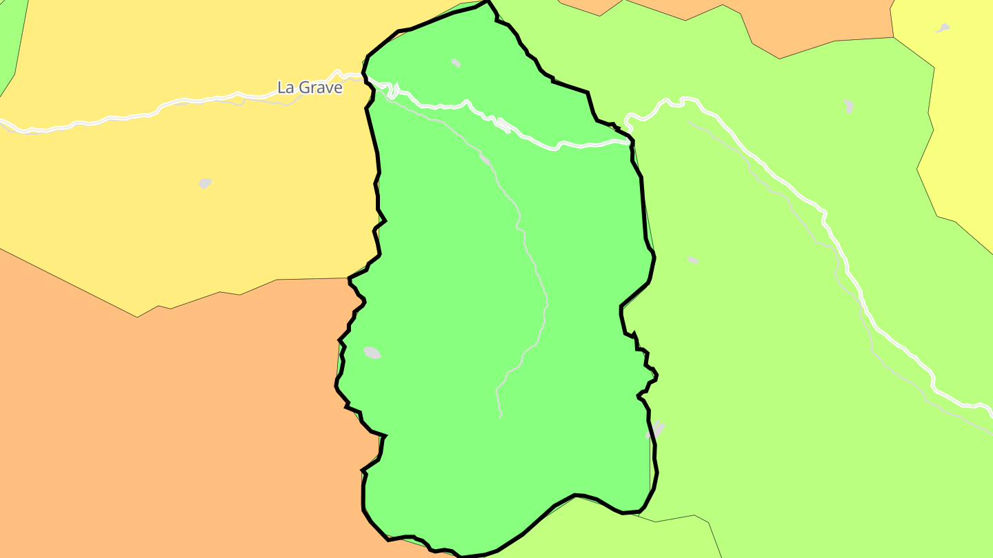 Carte des prix de l'immobilier Villar-d'Arêne