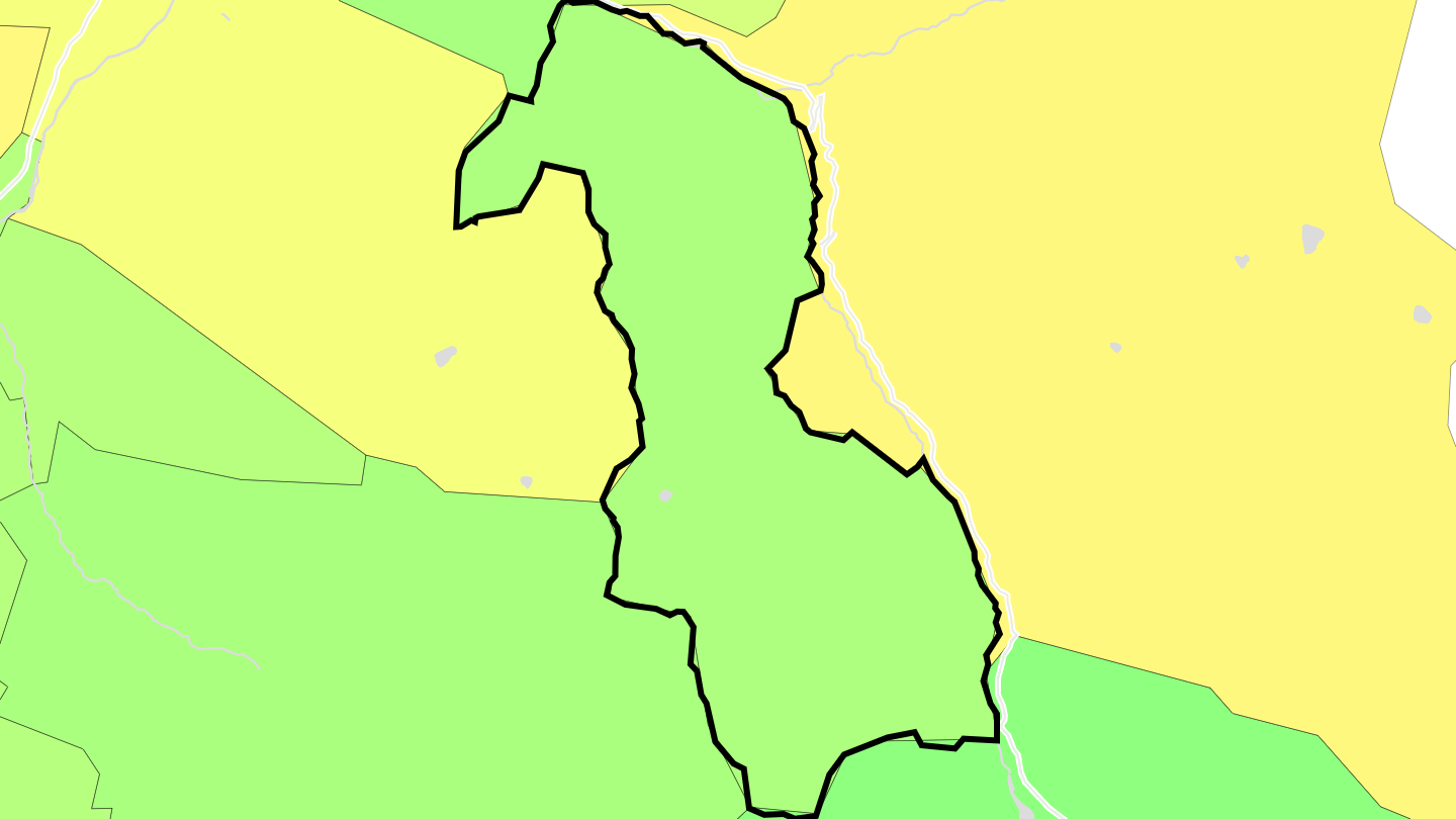 Carte des prix de l'immobilier Villaroger