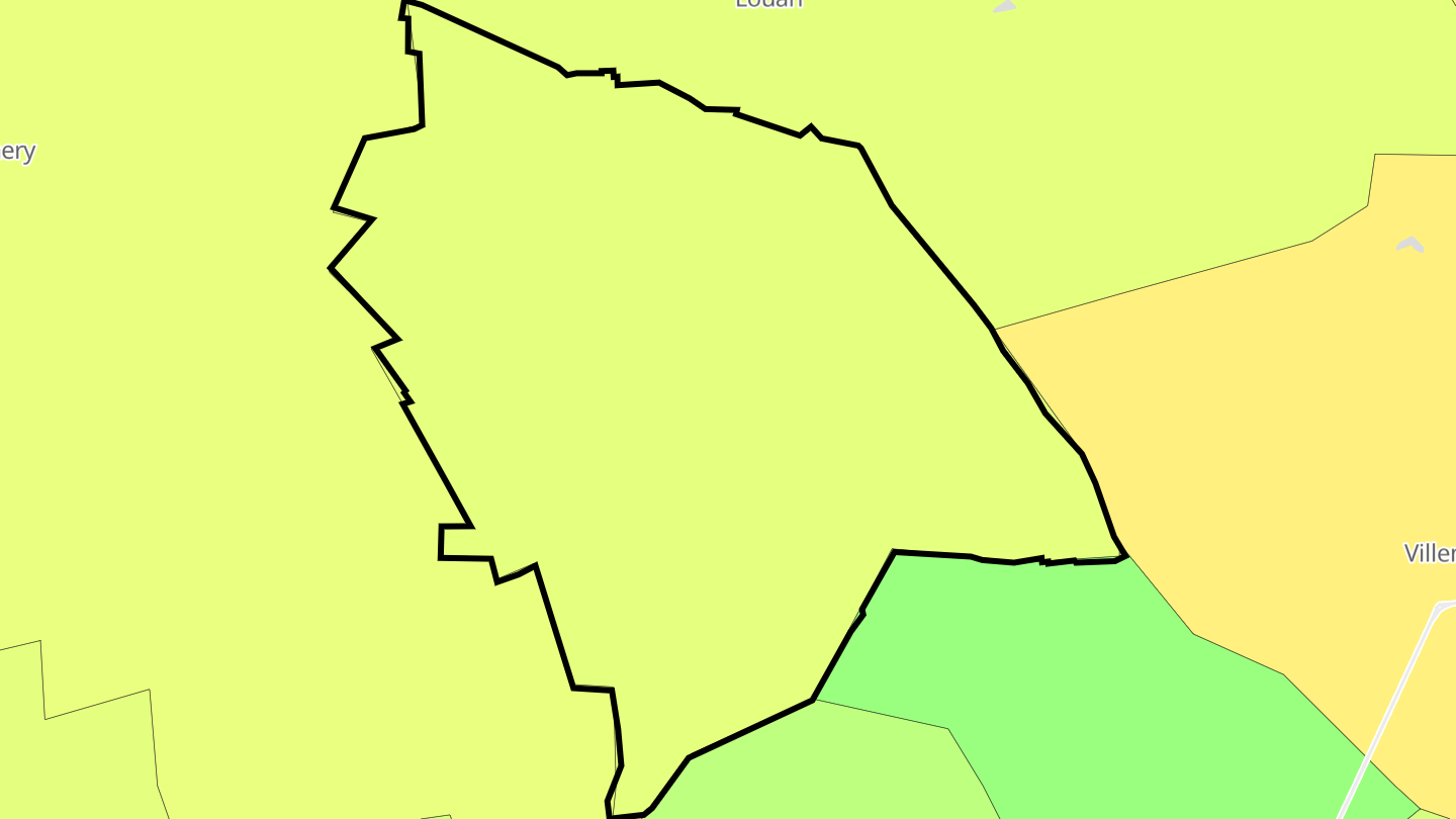 Carte des prix de l'immobilier Villegruis
