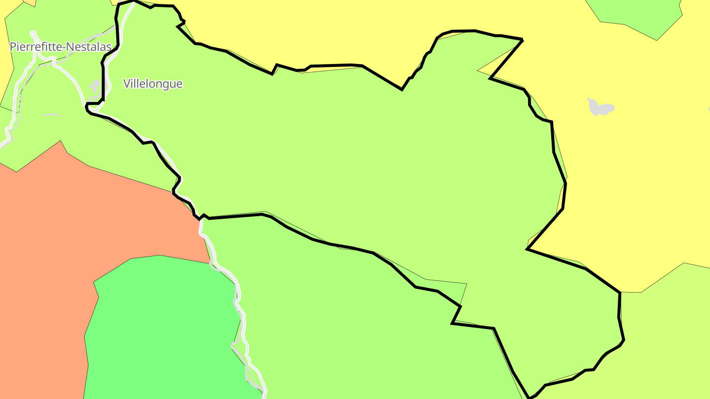 Carte des prix de l'immobilier Villelongue