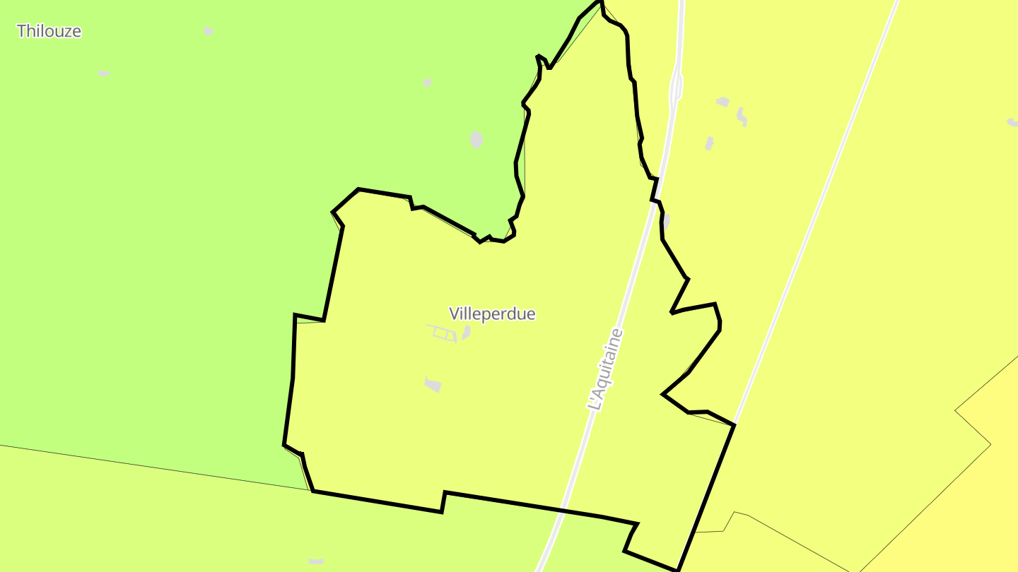 Carte des prix de l'immobilier Villeperdue