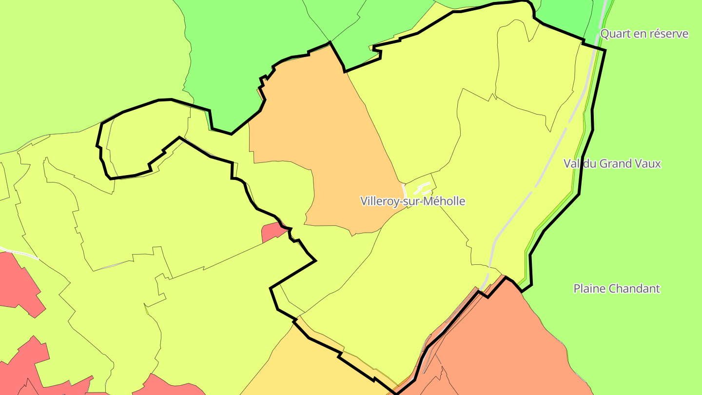 Carte des prix de l'immobilier Villeroy-sur-Méholle