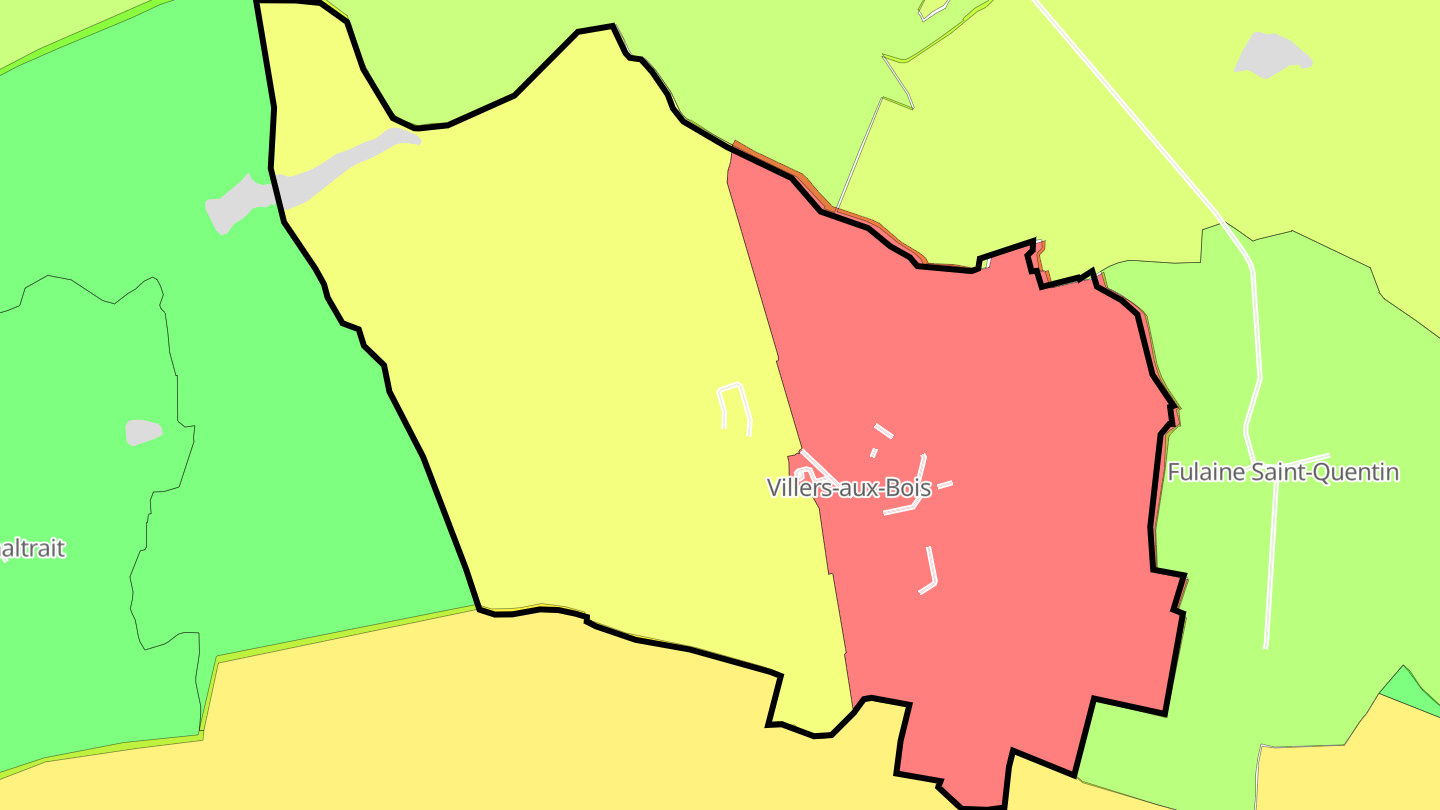 Carte des prix de l'immobilier Villers-aux-Bois