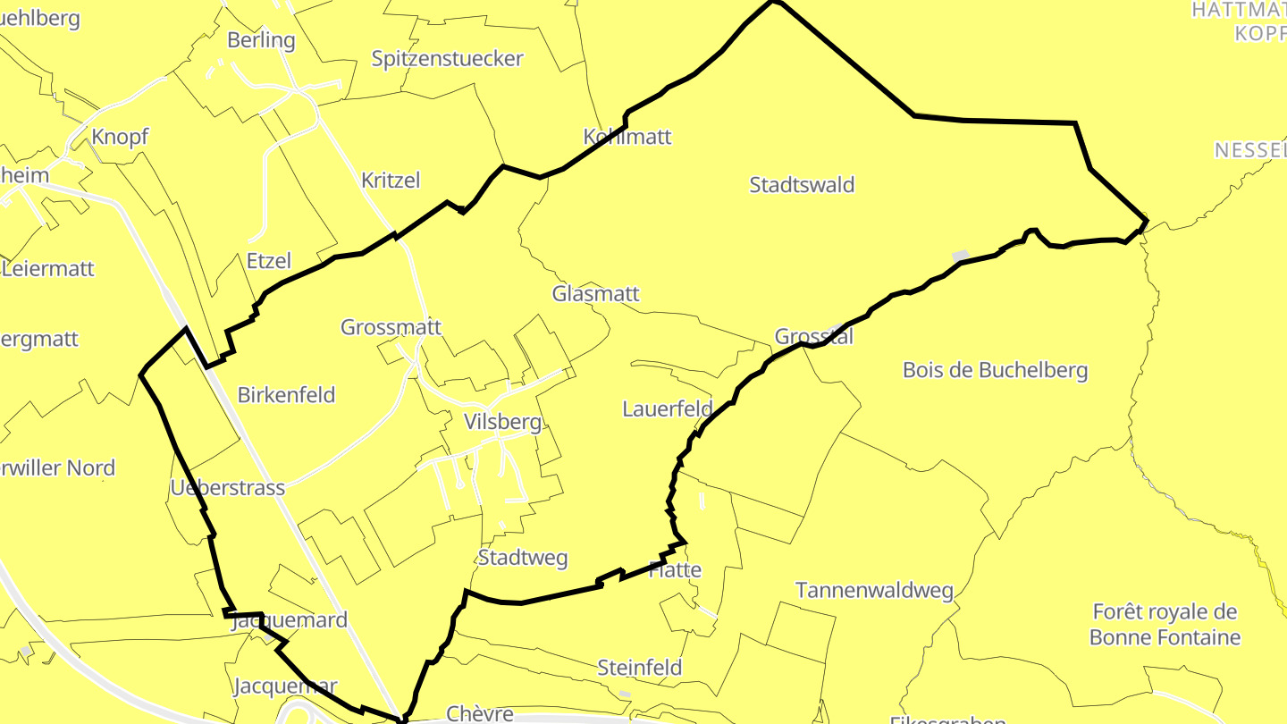 Carte des prix de l'immobilier Vilsberg