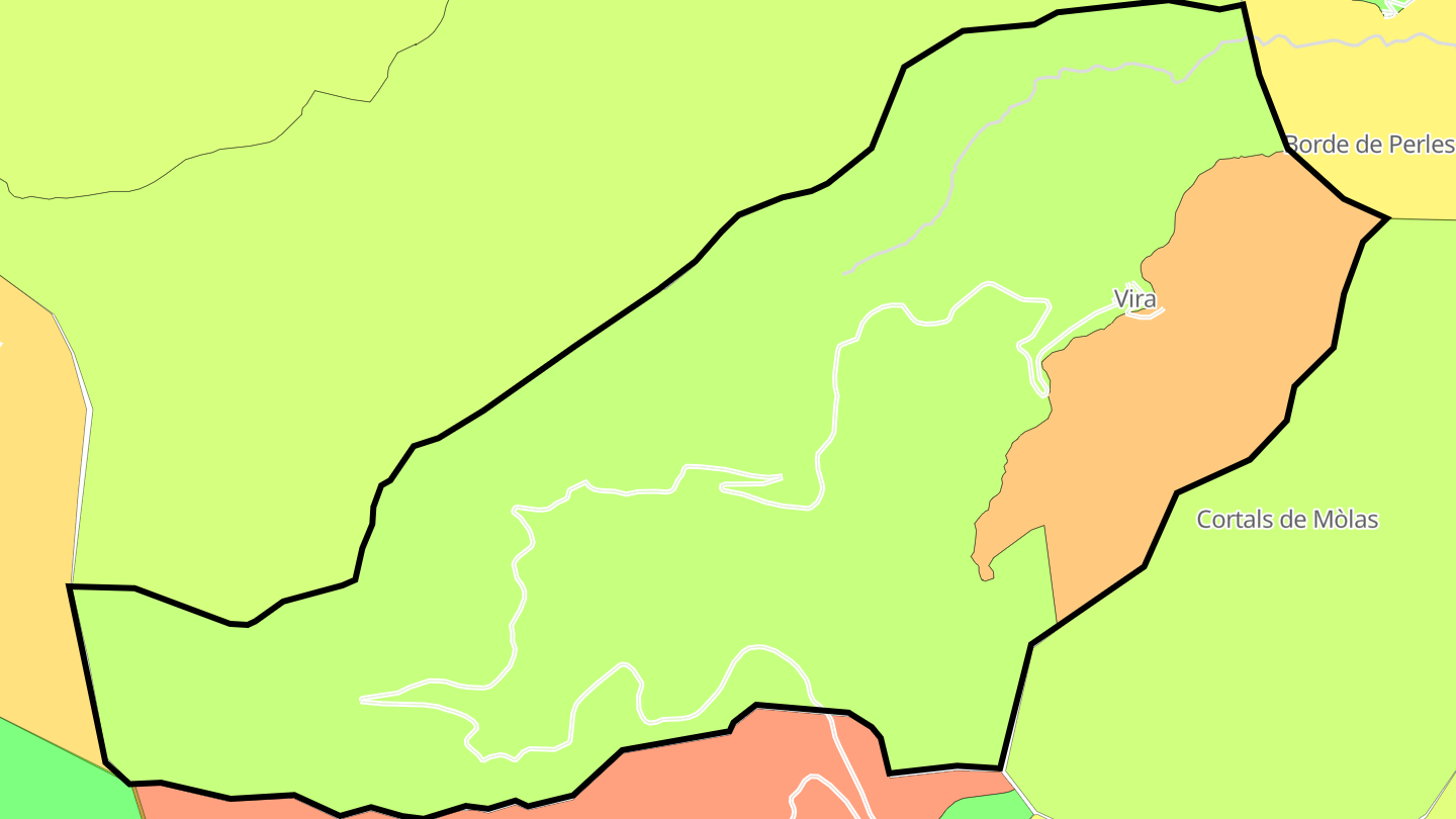 Carte des prix de l'immobilier Vira