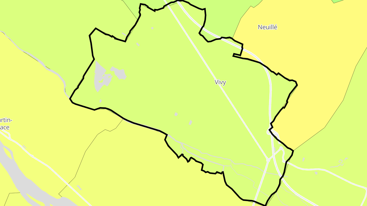 Carte des prix de l'immobilier Vivy