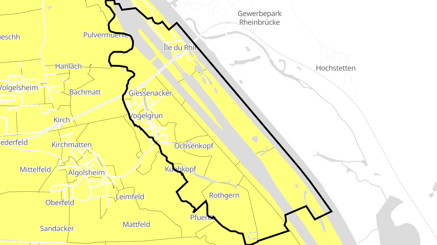 Carte des prix de l'immobilier Vogelgrun