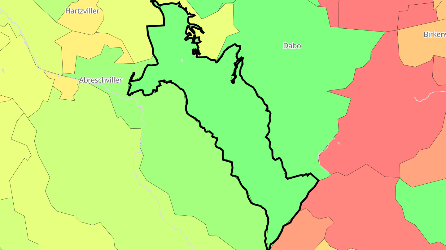 Carte des prix de l'immobilier Walscheid