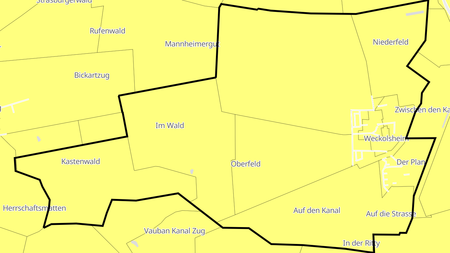 Carte des prix de l'immobilier Weckolsheim