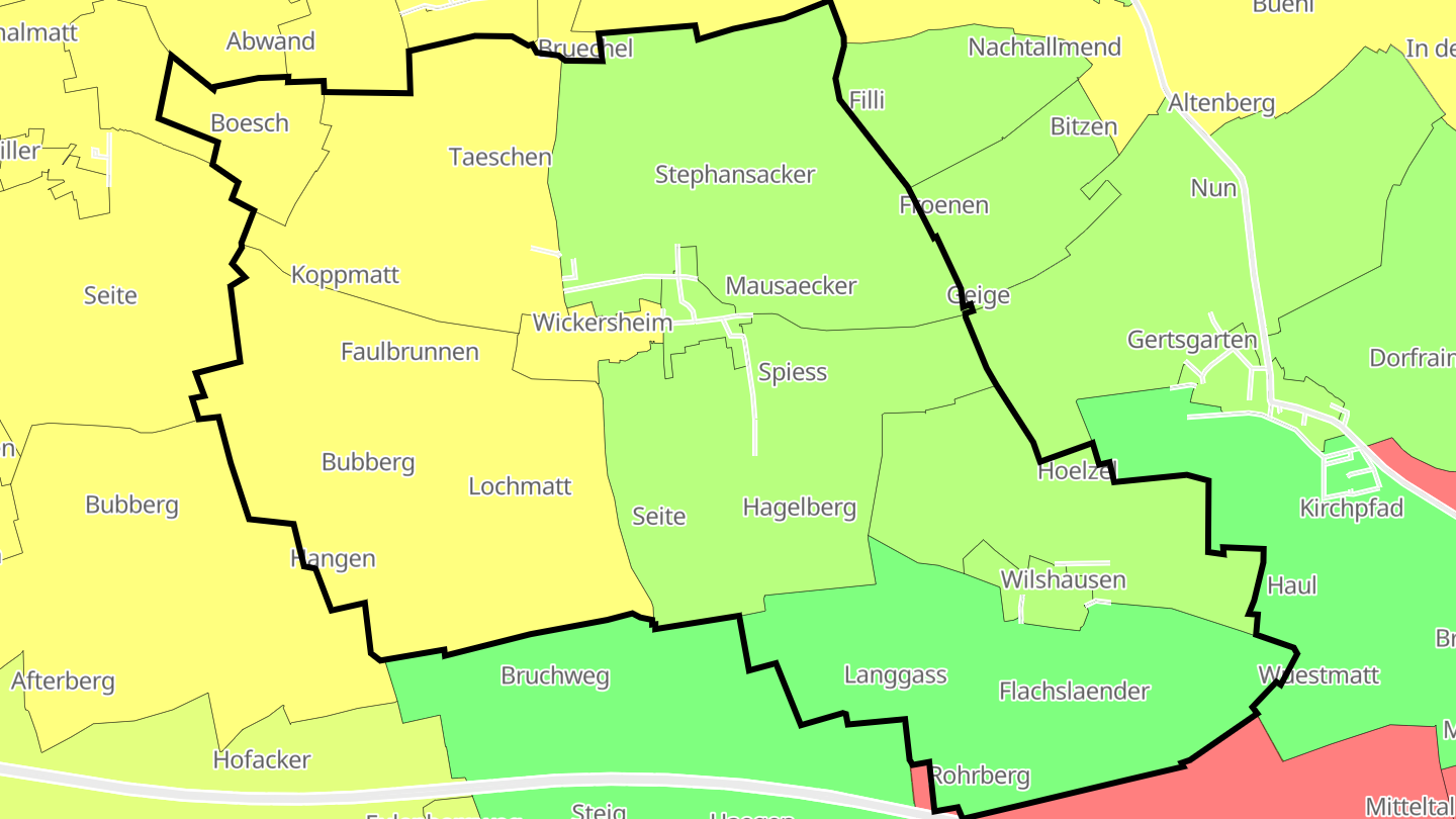 Carte des prix de l'immobilier Wickersheim-Wilshausen