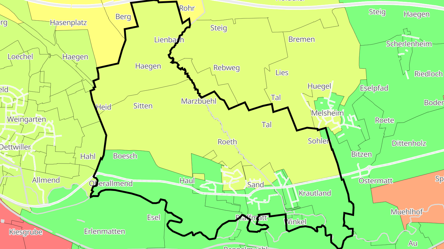 Carte des prix de l'immobilier Wilwisheim