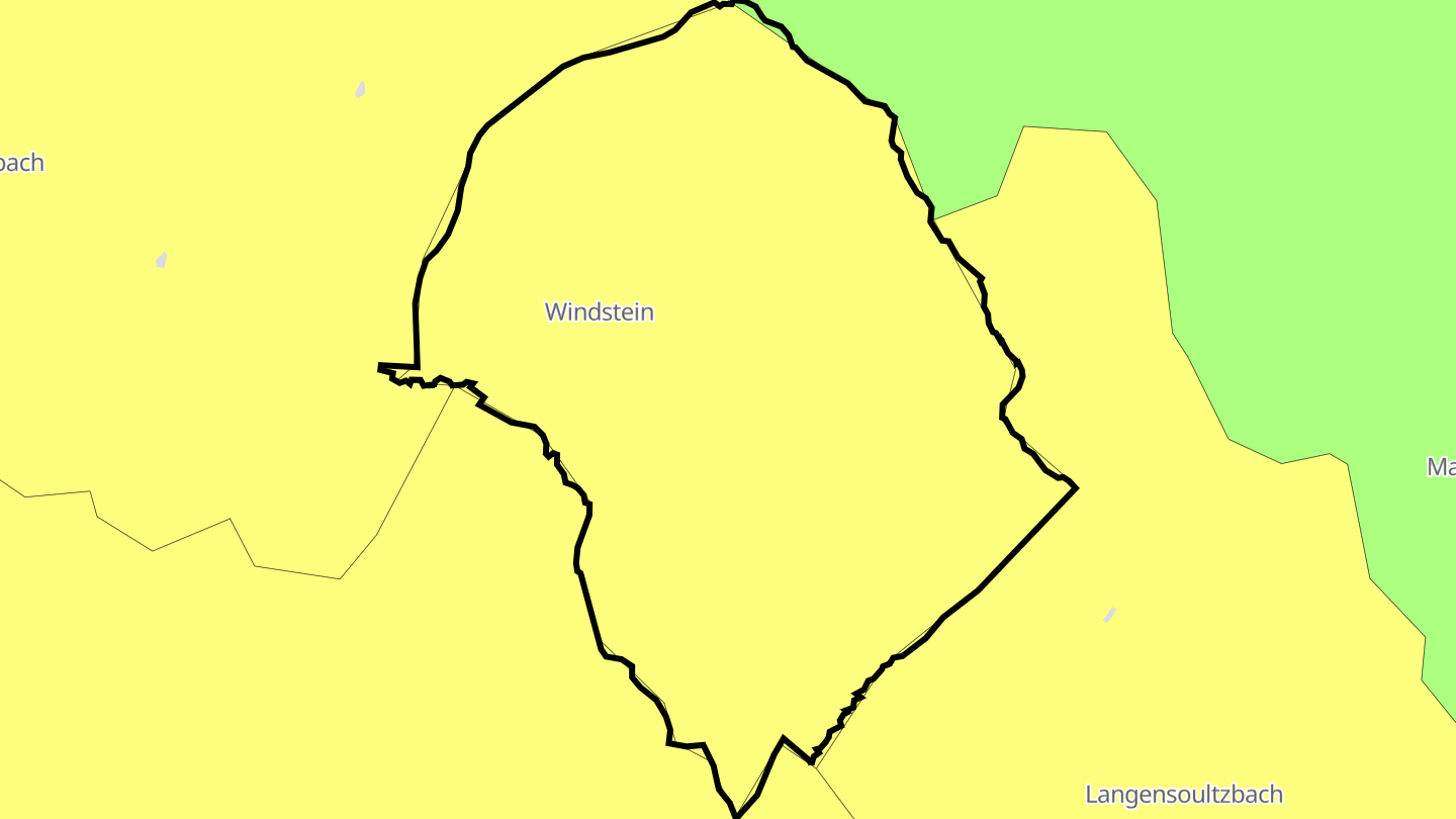 Carte des prix de l'immobilier Windstein