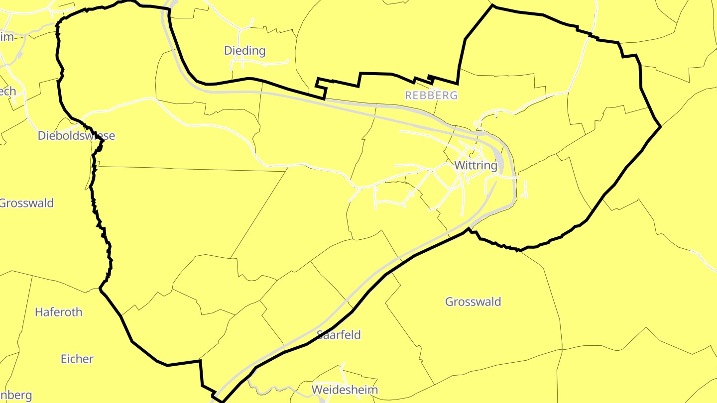 Carte des prix de l'immobilier Wittring