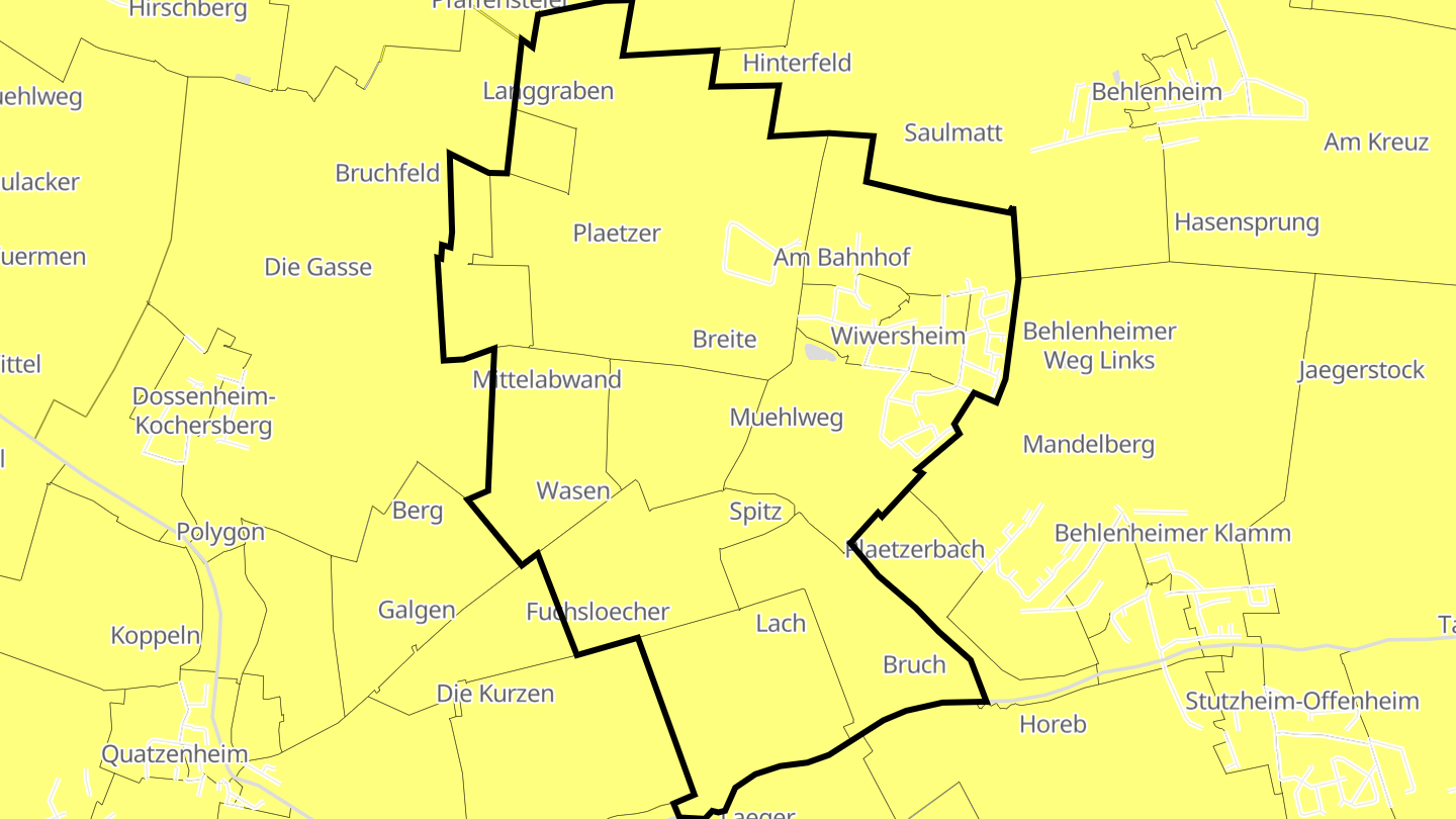 Carte des prix de l'immobilier Wiwersheim