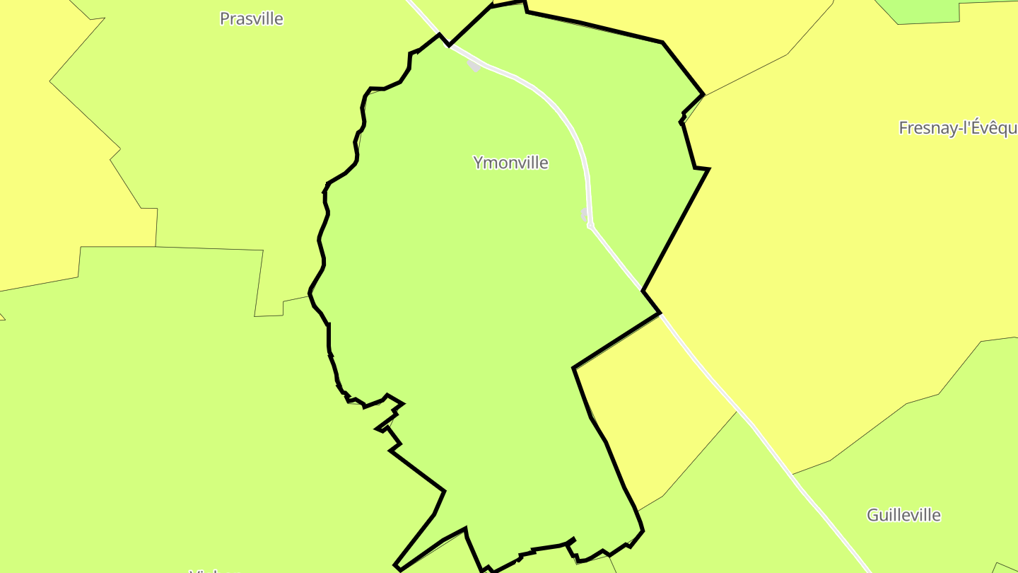 Carte des prix de l'immobilier Ymonville