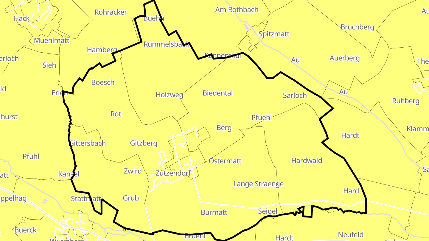 Carte des prix de l'immobilier Zutzendorf